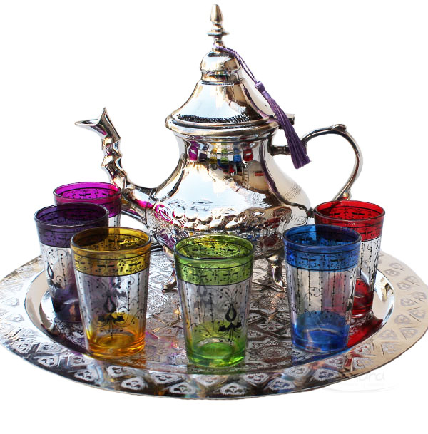 Juego de té Árabe marroquí completo